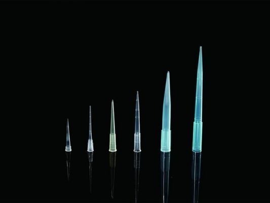 1250のμLは衛生検査隊の消耗品が袋に入れられて伸ばされて非ろ過した先端をピペットで移す